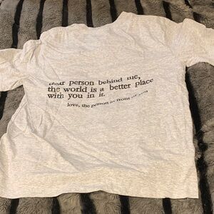 #610 Gray Graphic T-Shirt